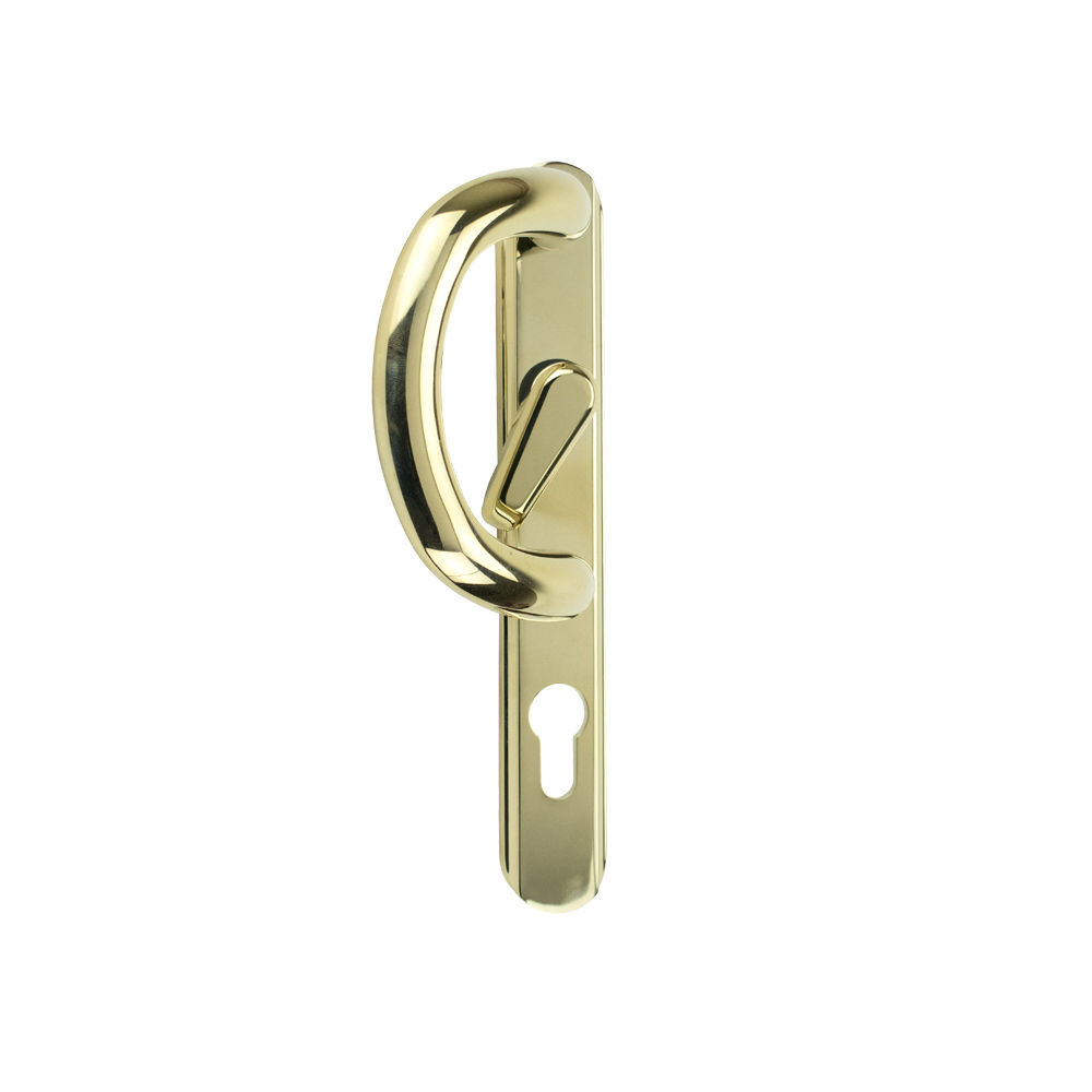 Vista Patio Door Handle - Polished Gold - (Sold in Pairs)